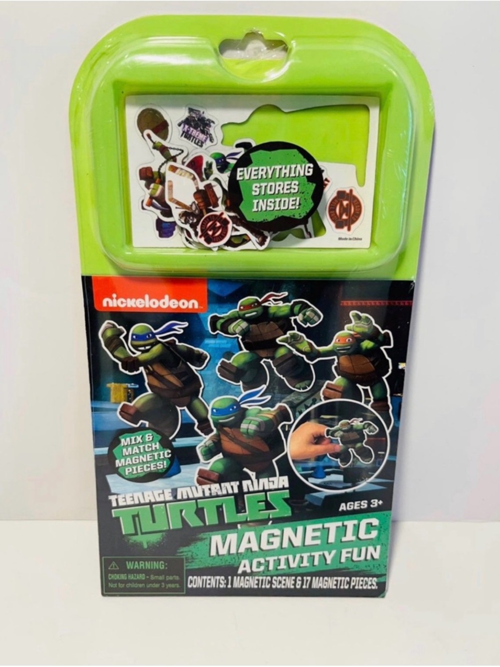 Teenage Mutant Ninja Turtles TMNT Magnetic Activity Fun Kit